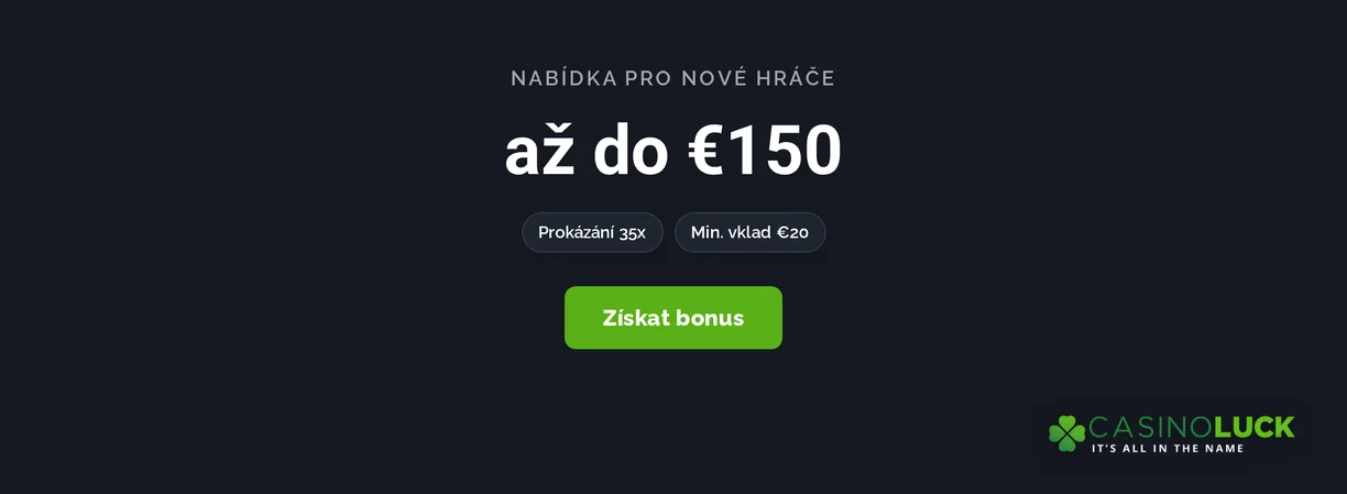 Získejte uvítací bonus